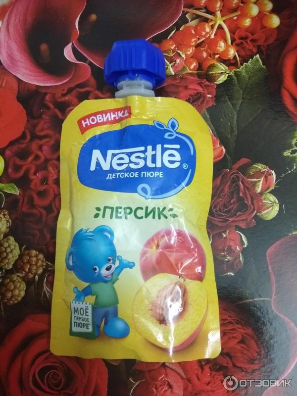 Детское пюре Nestle фото