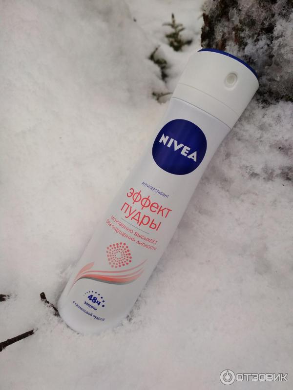 Дезодорант-антиперспирант Nivea Эффект пудры спрей фото