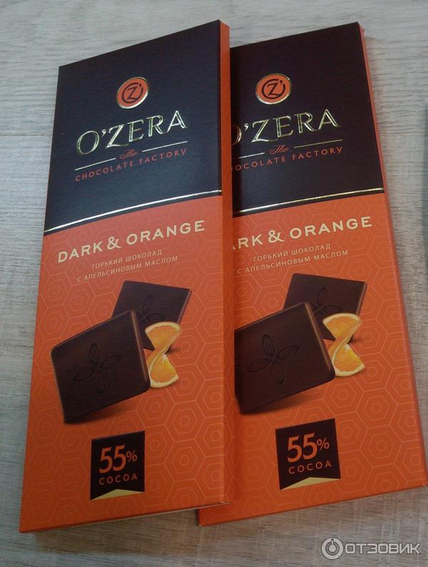 шоколад O ZERA Dark Orange