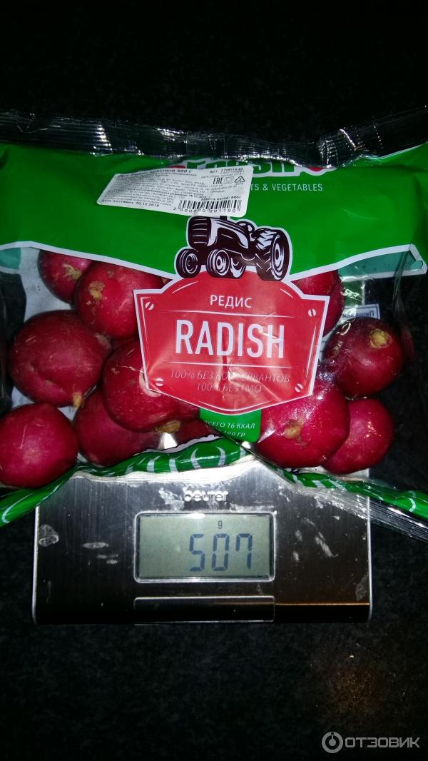 Вес Radish
