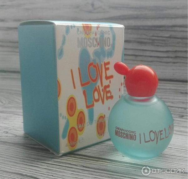 Туалетная вода Moschino I Love Love фото