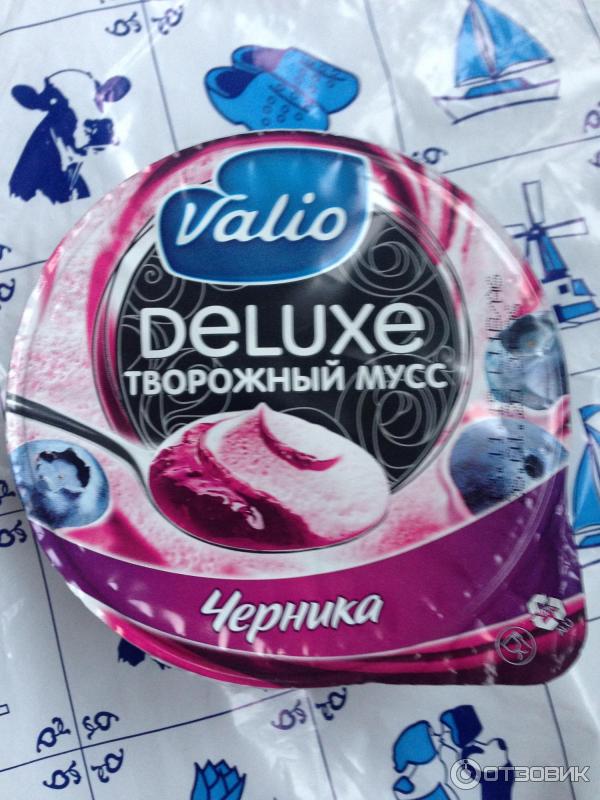 Творожный мусс Valio фото