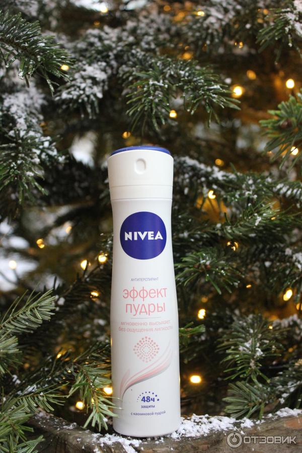 Антиперспирант Nivea эффект пудры с каолиновой пудрой фото