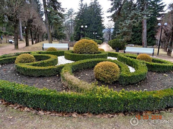 Терренкуры в Кисловодском курортном парке.