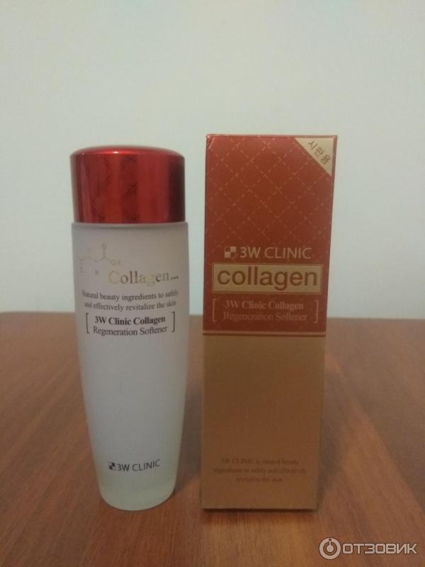 Софтнер 3W Clinic collagen