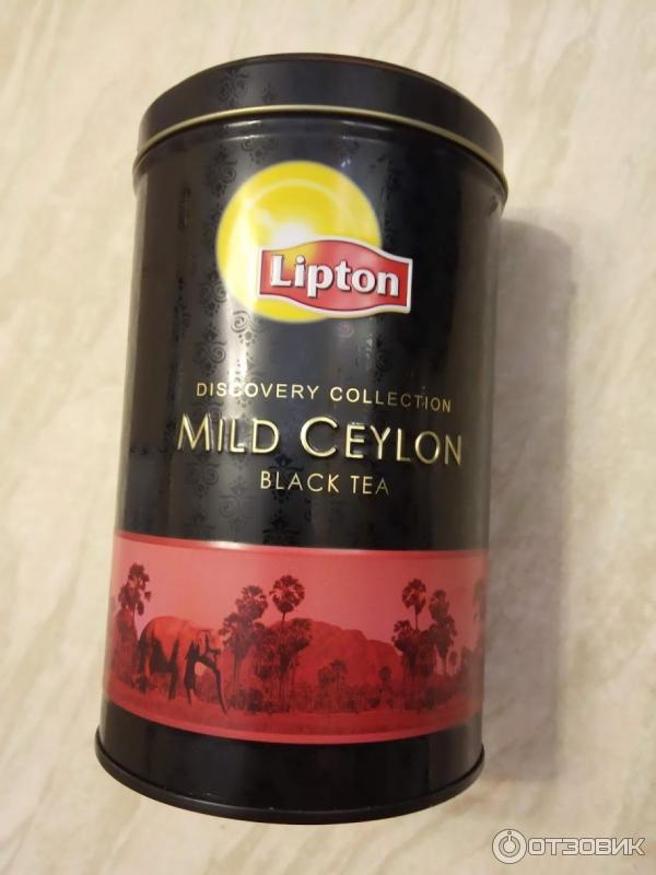 Чай черный Lipton Mild Ceylon Discovery Collection