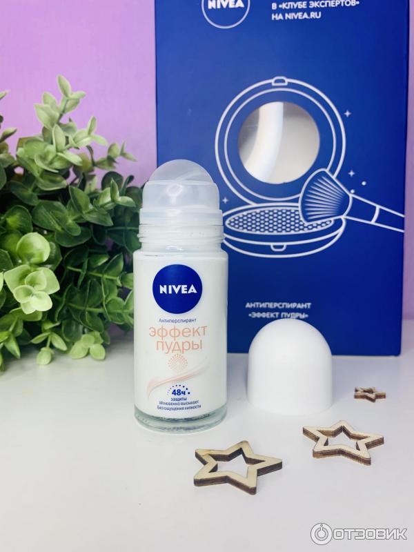 Шариковый дезодорант-антиперспирант Nivea Эффект пудры фото