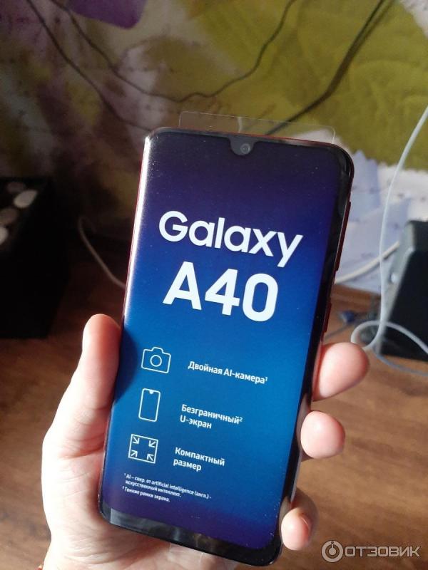 Смартфон Samsung Galaxy A40 фото