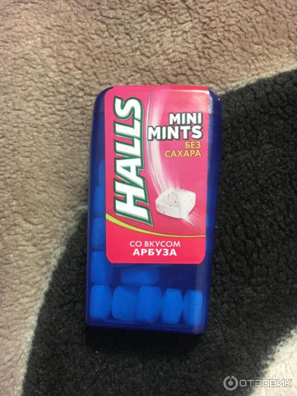 Halls без сахара