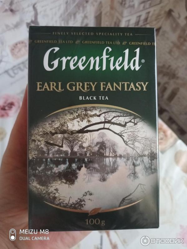 Черный чай Greenfield Earl Grey Fantasy фото