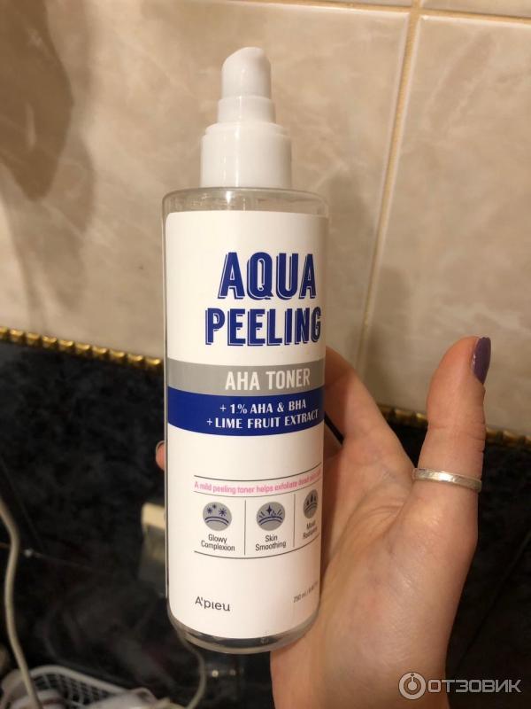 Тонер A'pieu Aqua Peeling фото