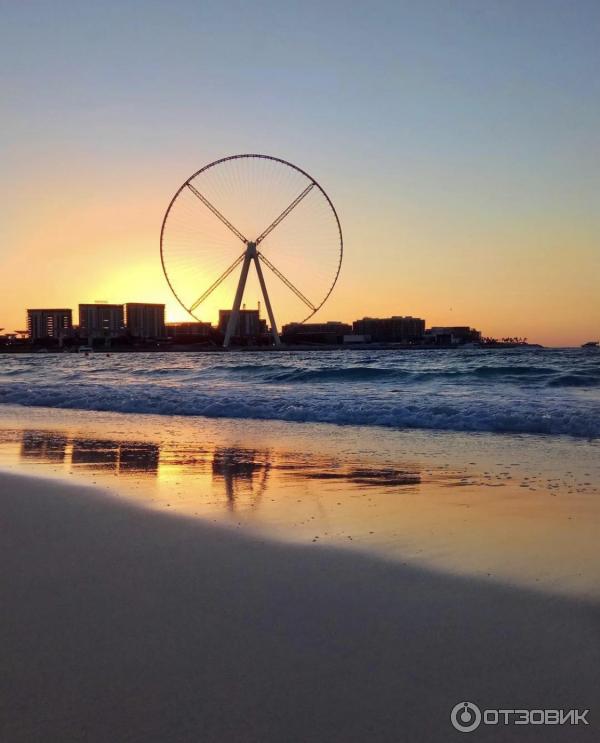 Пляж Dubai Marina beach (ОАЭ, Дубай) фото