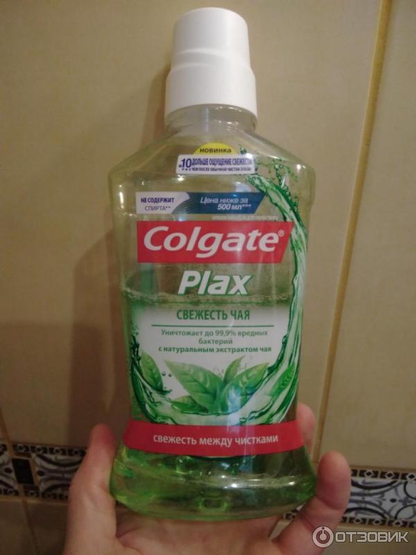 Ополаскиватель для полости рта Colgate Plax Свежесть чая фото