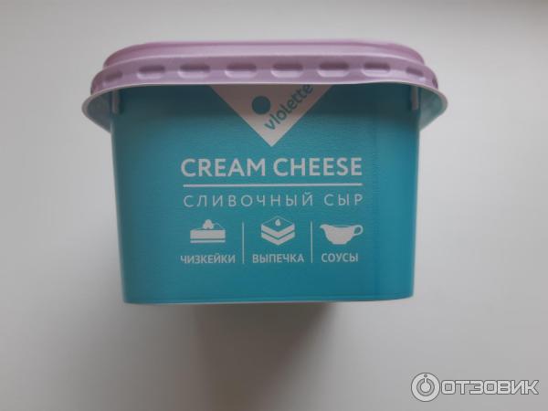 Сыр творожный Violette Сливочный фото