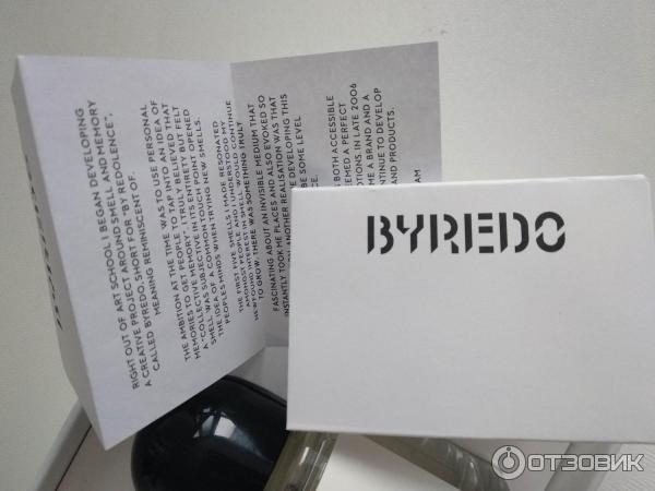 Парфюмированная вода Byredo Blanche фото