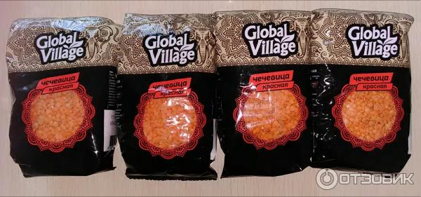 Чечевица красная Global Village фото