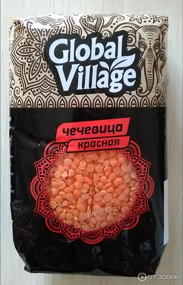 Чечевица красная Global Village фото