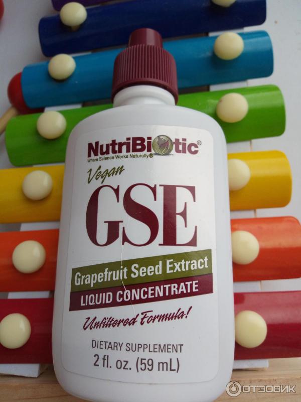 Отзыв о Экстракт грейпфрутовых косточек NutriBiotic GSE | В_одном ...