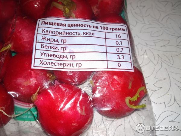 Редис свежий красный BeFresh фото