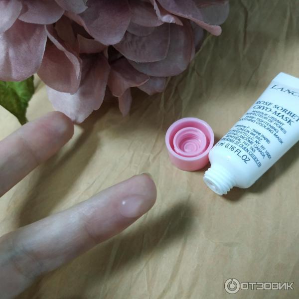 Маска Lancome Rose Sorbet Cryo-Mask фото