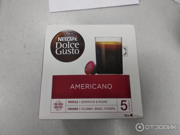 Кофе Americano Dolce Gusto