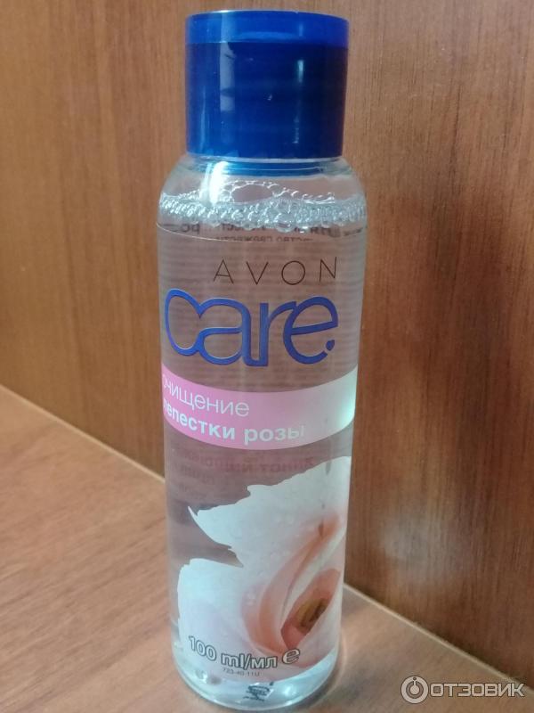 Освежающий тоник для лица Avon Care Лепестки розы. Очищение фото