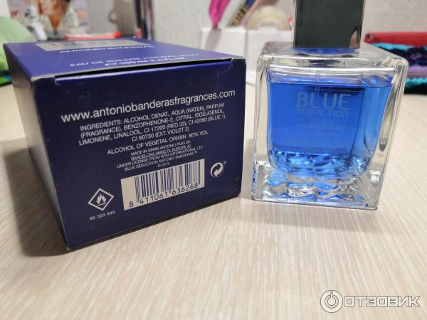 Туалетная вода Antonio Banderas Blue Seduction фото