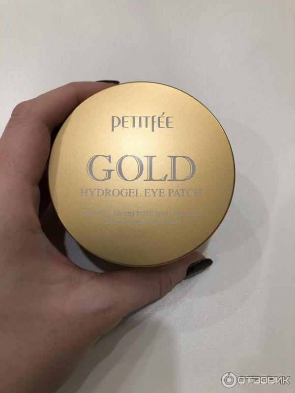 Гидрогелевые патчи Petitfee Gold Hydrogel Eye Patch фото