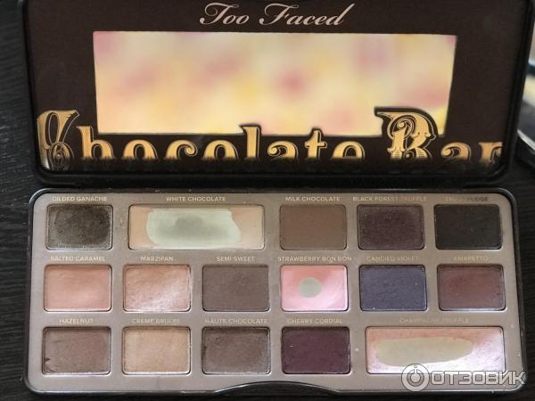 Палетка теней Too Faced Chocolate Bar фото