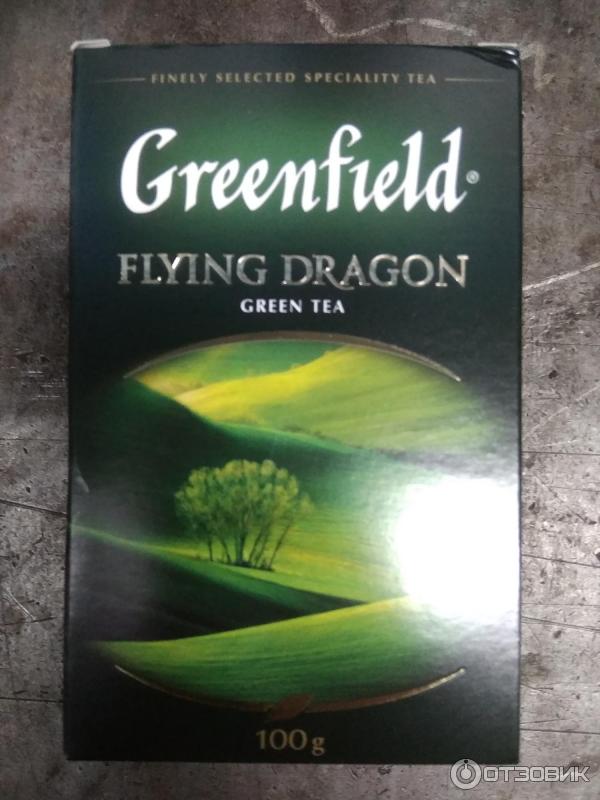 Китайский зеленый чай Greenfield Flying Dragon фото