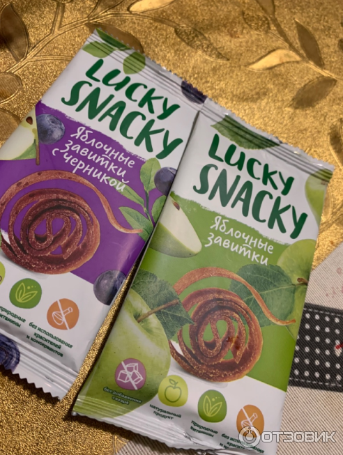 Яблочные завитки Lucky Snacky фото