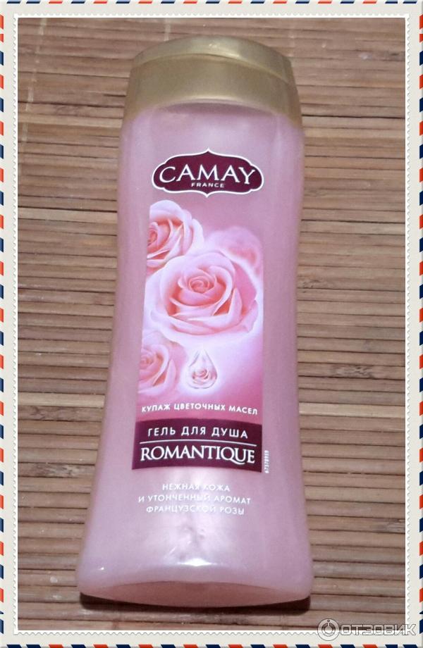 Гель для душа Camay Romantique Нежная кожа и утонченный аромат французской розы фото