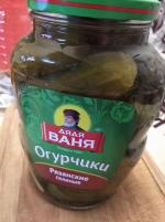 Огурчики рязанские соленые "Дядя Ваня" фото
