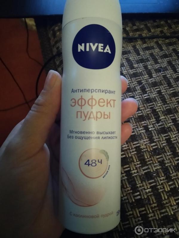 Дезодорант-антиперспирант Nivea Эффект пудры спрей фото