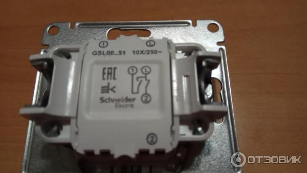 Розетки и выключатели Schneider Electric Glossa фото