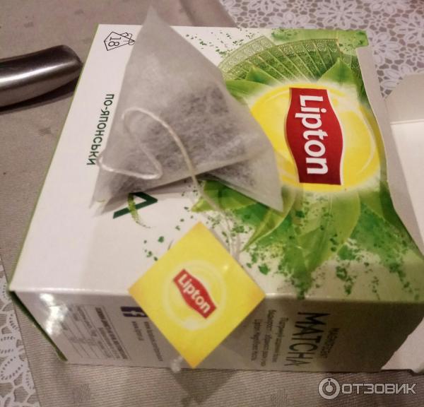 Зеленый чай Lipton Magnificent Matcha фото