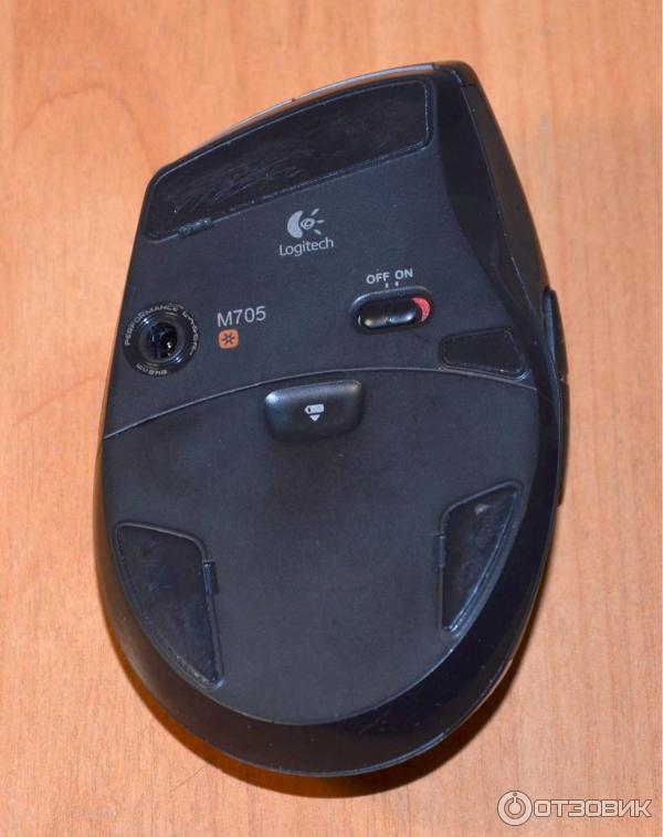 Беспроводная лазерная мышь Logitech Marathon Mouse M705 фото