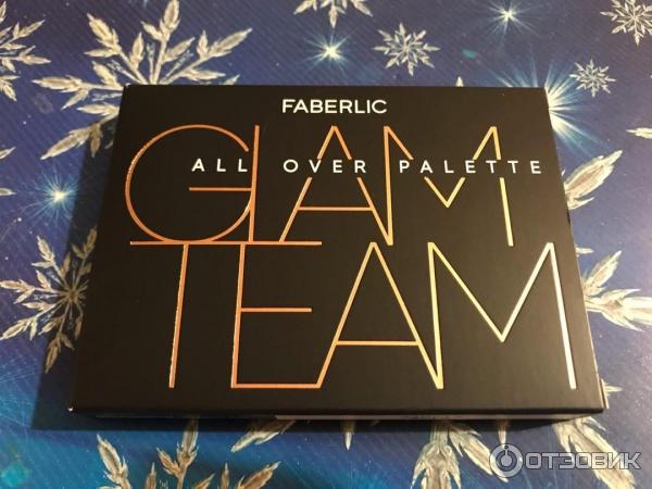 Палета теней для век Faberlic Glam Team Beauty Vibes фото