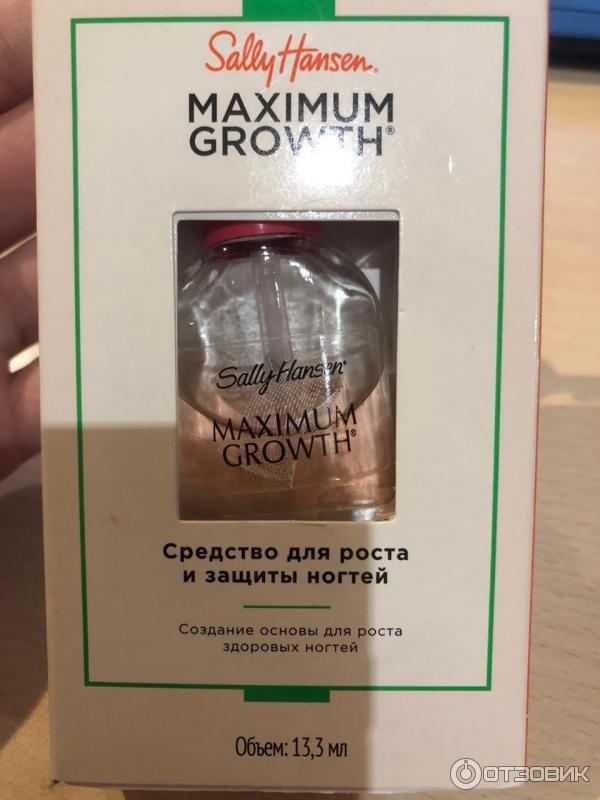 Средство для роста ногтей Sally Hansen Maximum Growth фото