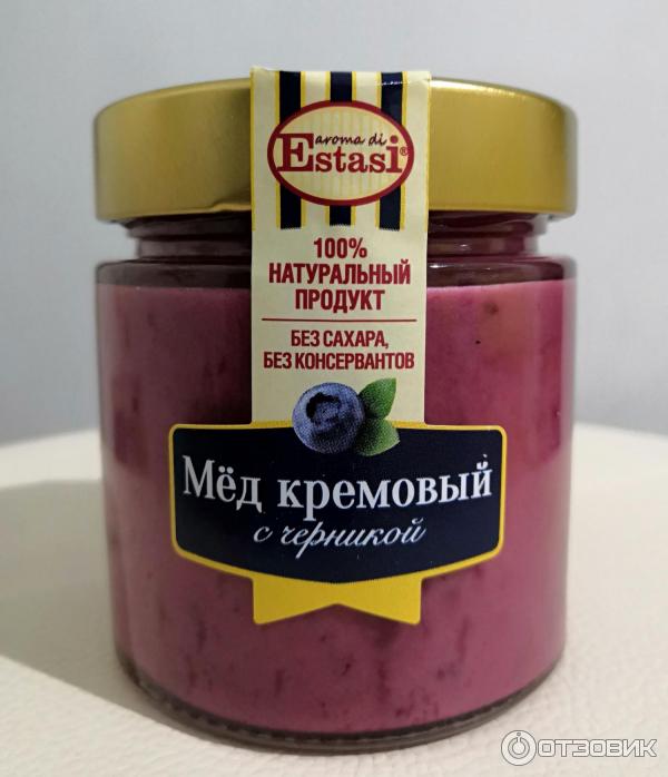 Мед кремовый с черникой Aroma di Estasi фото