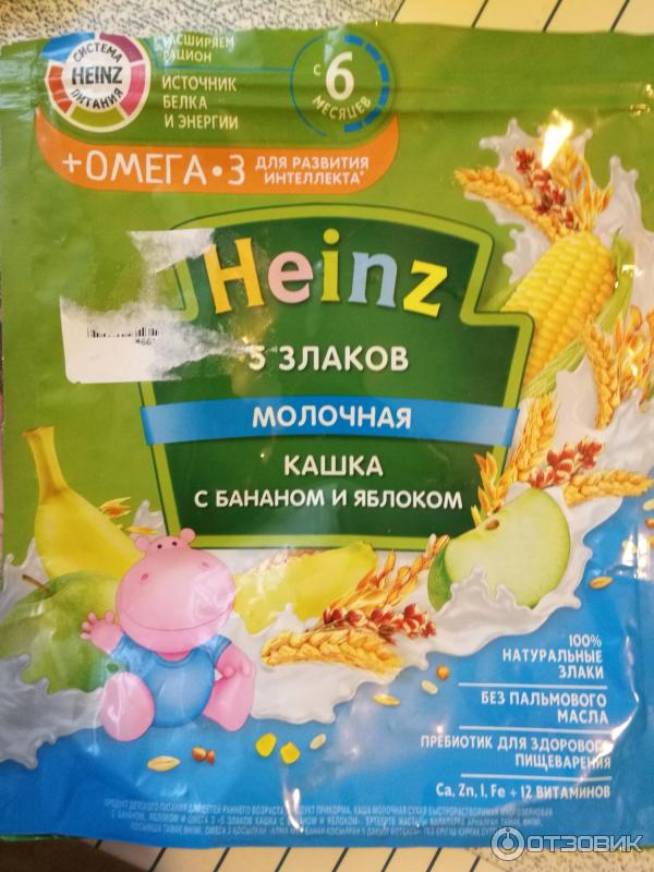 Молочная каша Heinz 5 злаков фото