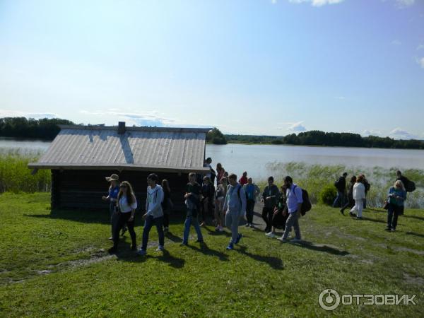 Дом Ошевнева из деревни Ошевнево в музее-заповеднике Кижи (Россия, Карелия) фото