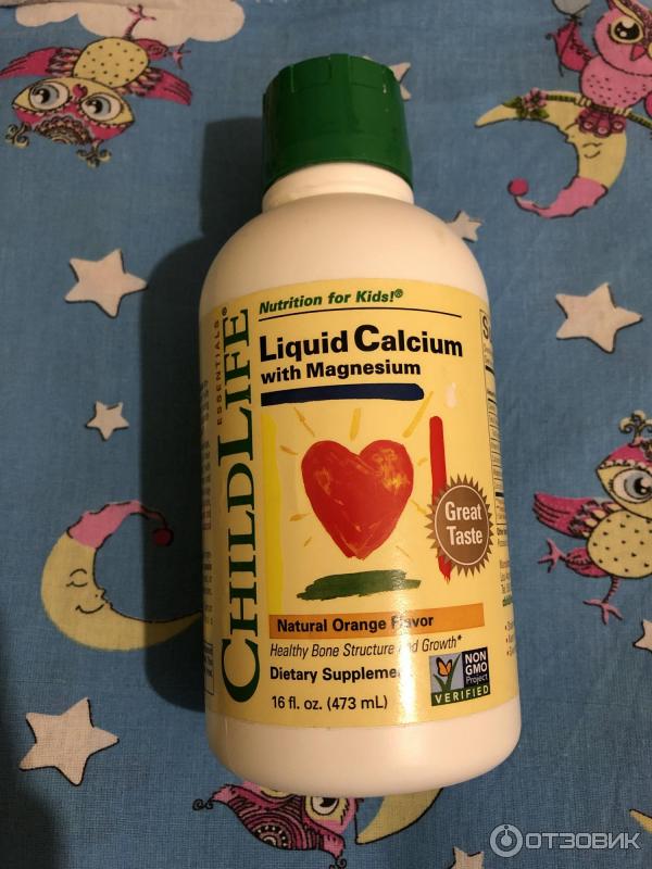 Комплекс с кальцием и магнием Child Life Liquid Calcium with Magnesium фото