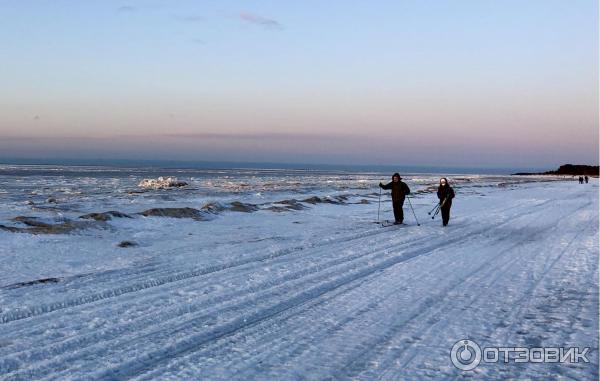 Пляж на о. Ягры (Россия, Северодвинск) фото