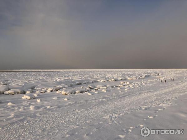 Пляж на о. Ягры (Россия, Северодвинск) фото