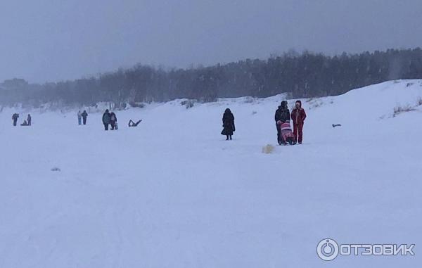 Пляж на о. Ягры (Россия, Северодвинск) фото