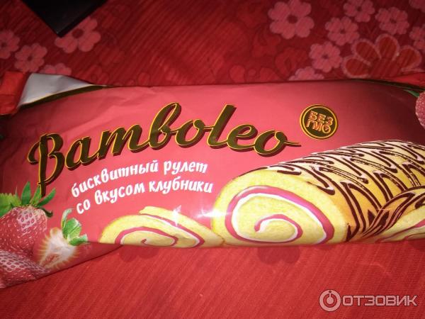 Рулет бисквитный Bamboleo фото