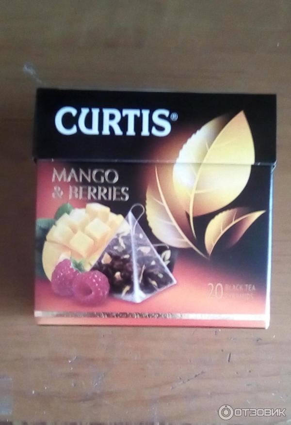 Чай черный ароматизированный Curtis Mango & Berries фото