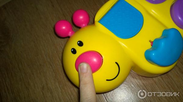 Развивающая игрушка Fisher Price Обучающая гусеница фото