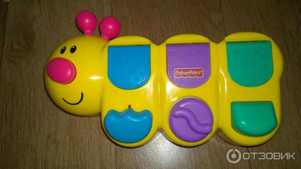 Развивающая игрушка Fisher Price Обучающая гусеница фото